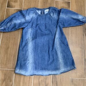 Denim Blue Mini Dress